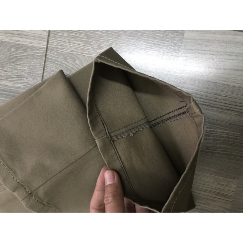 Quần Kaki Nam TRUNG NIÊN 1 li túi chéo  hàng đẹp