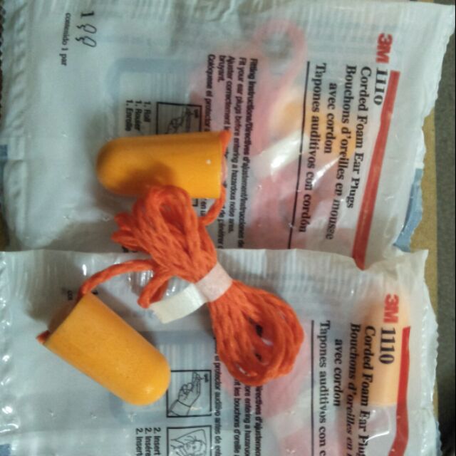 Nút tai chống ồn 3M 1110 - 5 cặp