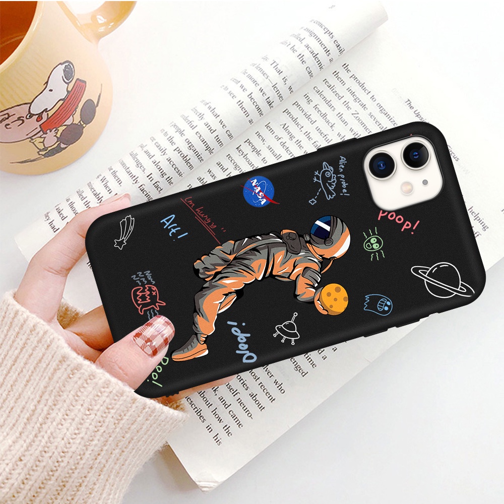 Ốp điện thoại TPU nhám màu đen M048 cho OPPO Realme 8 5G Pro C11 C15 5 Pro Realme C20 6 Pro 7 Pro 7i C17 3 Pro C12 XT
