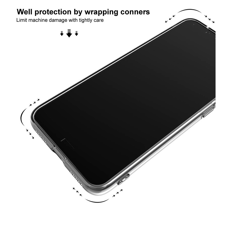 [Loại Tốt] Ốp lưng Xiaomi Black Shark 3 PRO Silicon Dẻo Trong Suốt