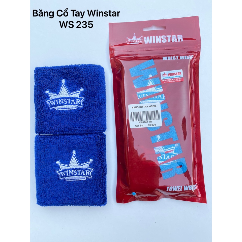 Phụ kiên cầu lông - Băng cổ tay Winstar WS 235