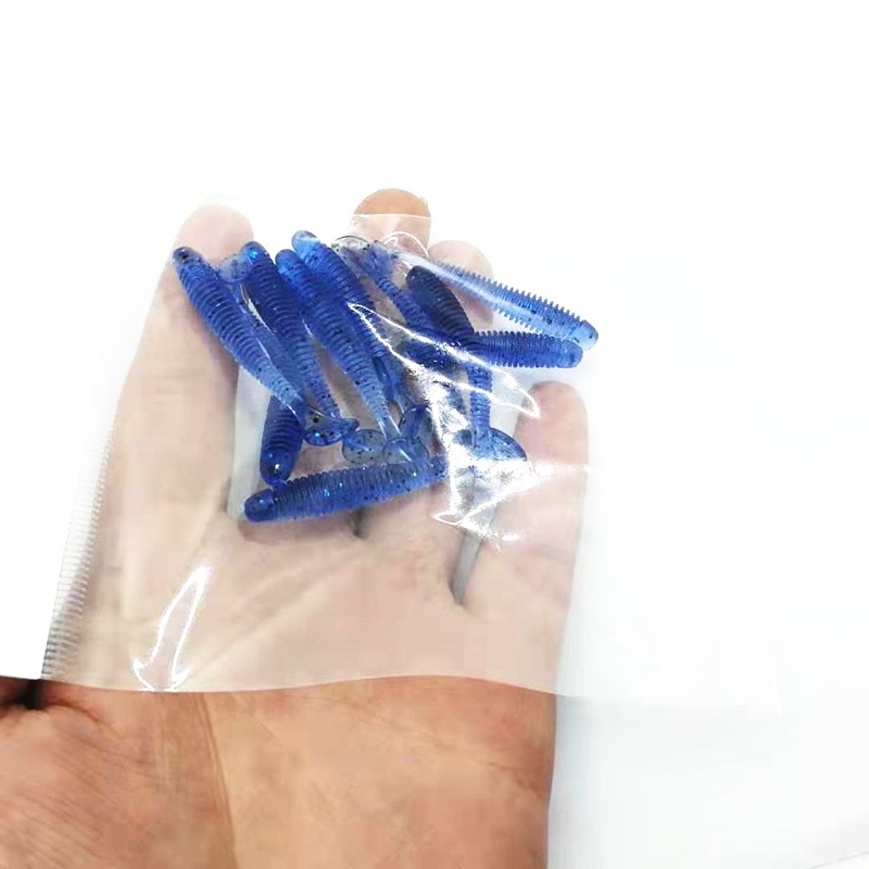 Set 10 Mồi Giả Mềm Thu Hút Câu Cá Hiệu Quả 5cm 0.7g