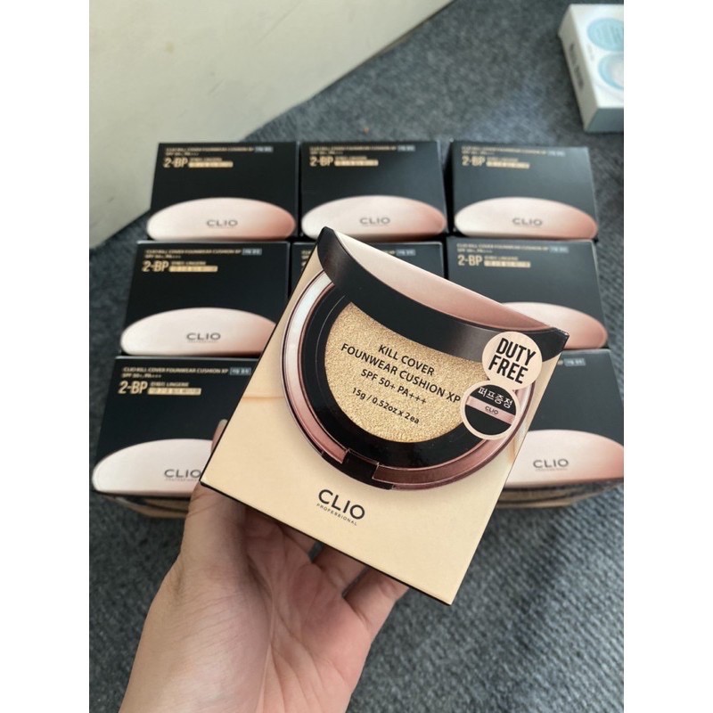 PHẤN NƯỚC CLIO CUSHION KILL COVER AMPOULE
