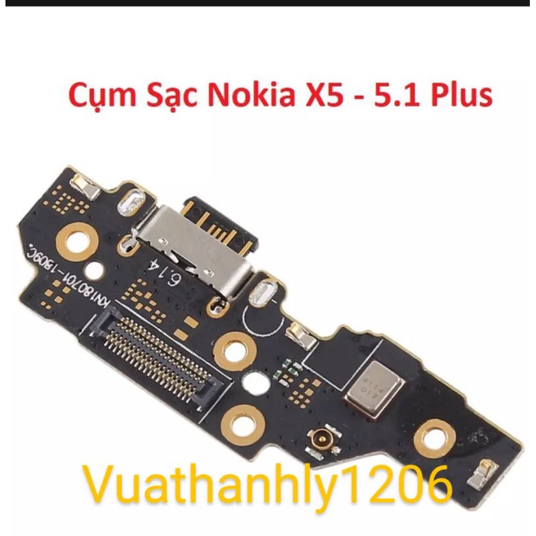 Cụm chân sạc Nokia 5.1 plus X5