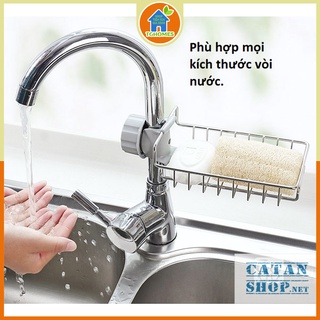 Giỏ để đồ gắn vòi nước chất liệu inox cao cấp thiết kế mới dễ dàng điều chỉnh tư thế giúp đồ đạc luôn khô thoáng-GD181