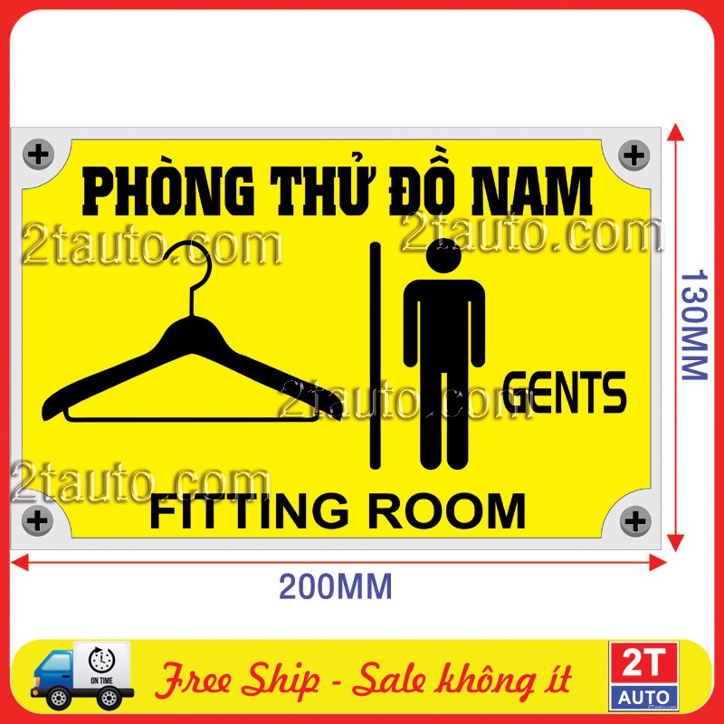 LOGO STICKER TEM DÁN CHỈ DẪN PHÒNG THỬ ĐỒ, PHÒNG THAY ĐỒ FITTING ROOM, CHANGING ROOM SKU phongthudo