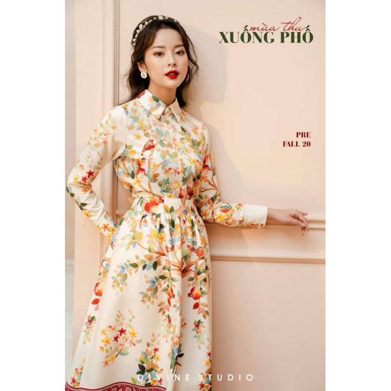 Vải chéo thái hoa