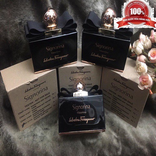 [Tester] Nước hoa Nữ Salvatore Ferragamo-Signorina Misteriosa 100ml edp hộp như hình | BigBuy360 - bigbuy360.vn