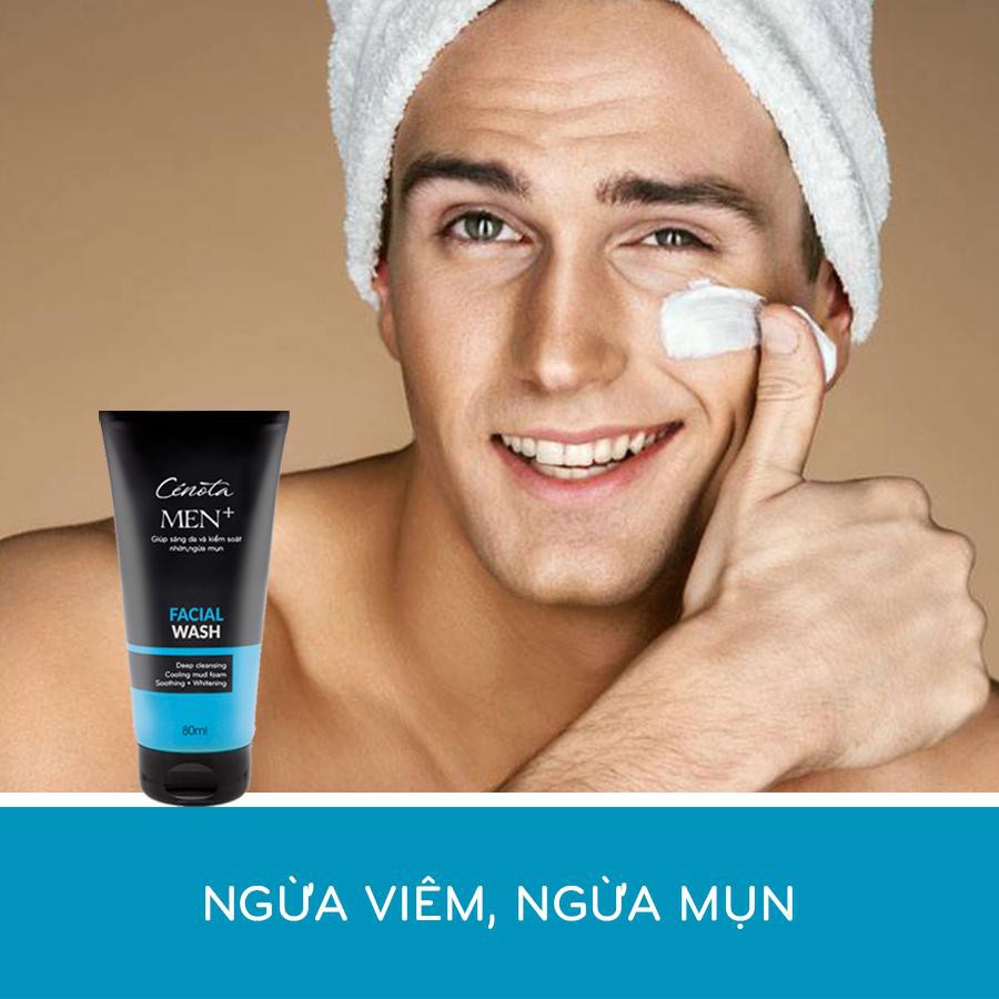Sữa rửa mặt Cenota Men Facial Wash 80ml | BigBuy360 - bigbuy360.vn
