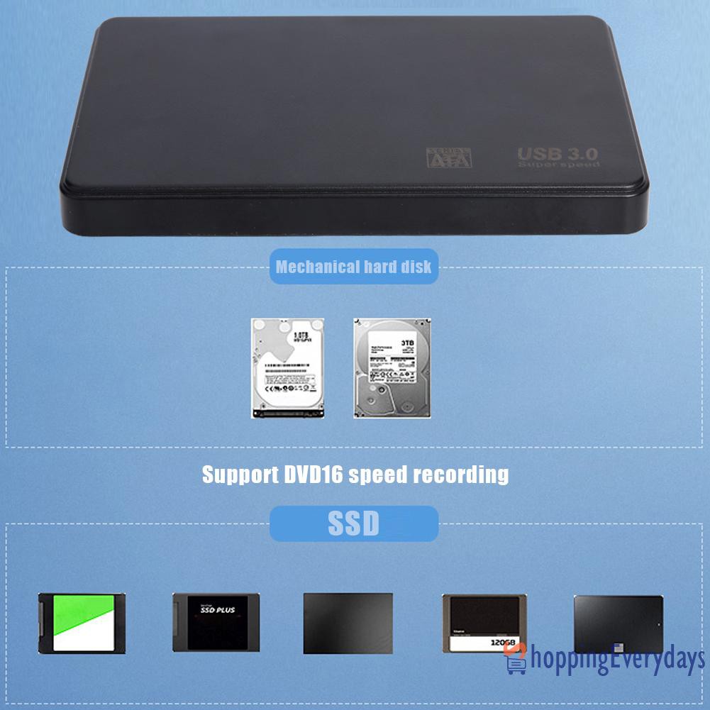 Hộp Đựng Ổ Cứng Ngoài USB 3.0 2.5 inch SATA HDD SSD | BigBuy360 - bigbuy360.vn