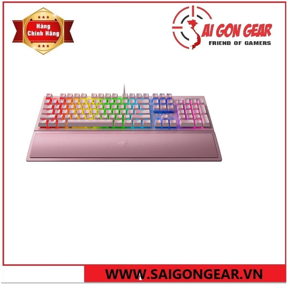 Bàn phím cơ Razer Blackwidow V3 Quartz Green Switch