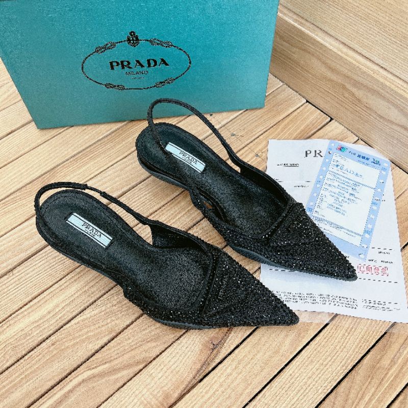 Giày prada gót nhú mẫu mới