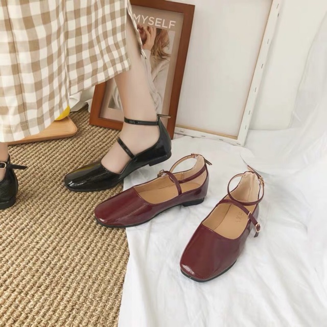 Giày búp bê 2 dây