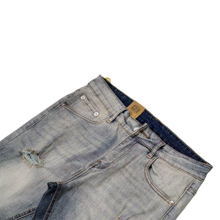 Quần jean nam zipper form skinny Quần jean nam đẹp chất co giãn   [#902R]