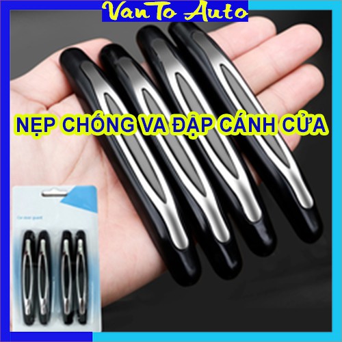 ⚡Video Thật⚡ Bộ 4 Nẹp Chống Va Đập Cửa Ô Tô - Nẹp Chống Va Đập, Chống Trầy Xước Cánh Cửa Ô Tô - Nẹp Chống Va Đập Ô Tô