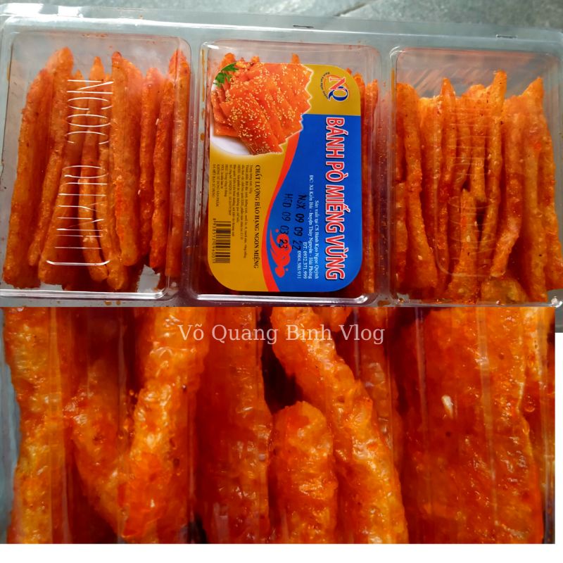 Bánh pò miếng vừng, 1 hộp bánh pò miếng vừng siêu to