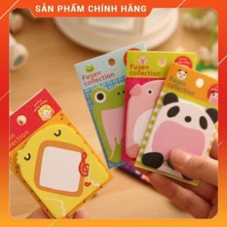 [Sale 1K] Giấy Nhớ Học Sinh Hình Con Vật Cute - Giấy Nhớ Học Sinh Ngộ Nghĩnh Nhiều Màu Lựa Chọn