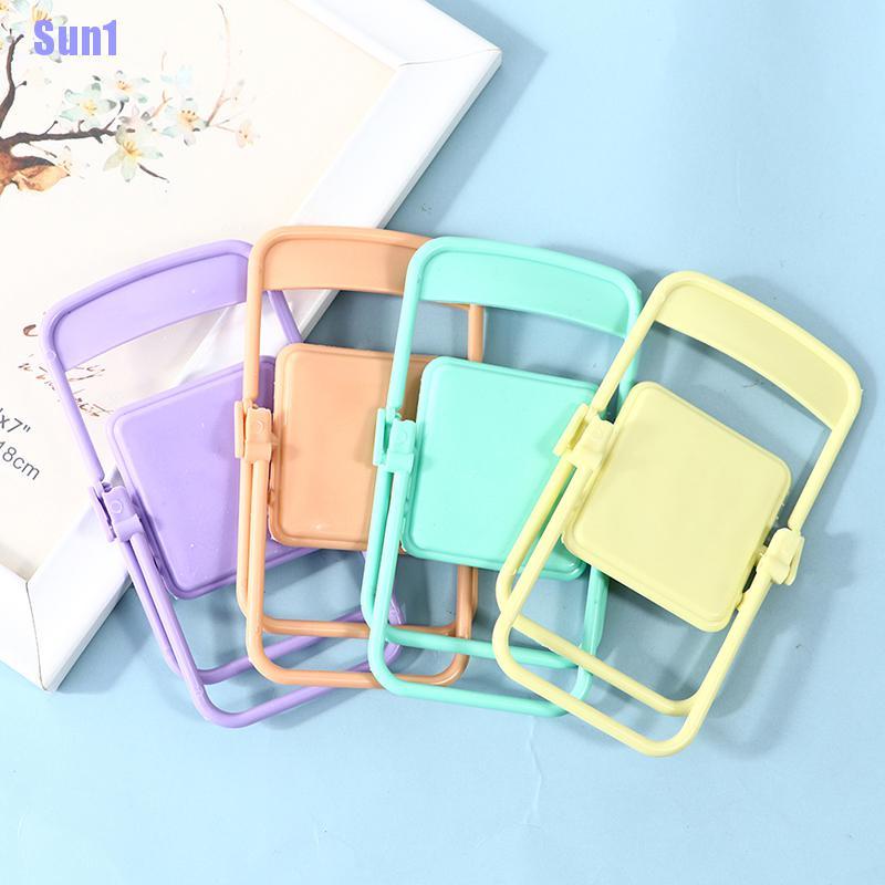 1 Ghế Xếp mini Tỉ Lệ 1: 12 Trang Trí Nhà Búp Bê