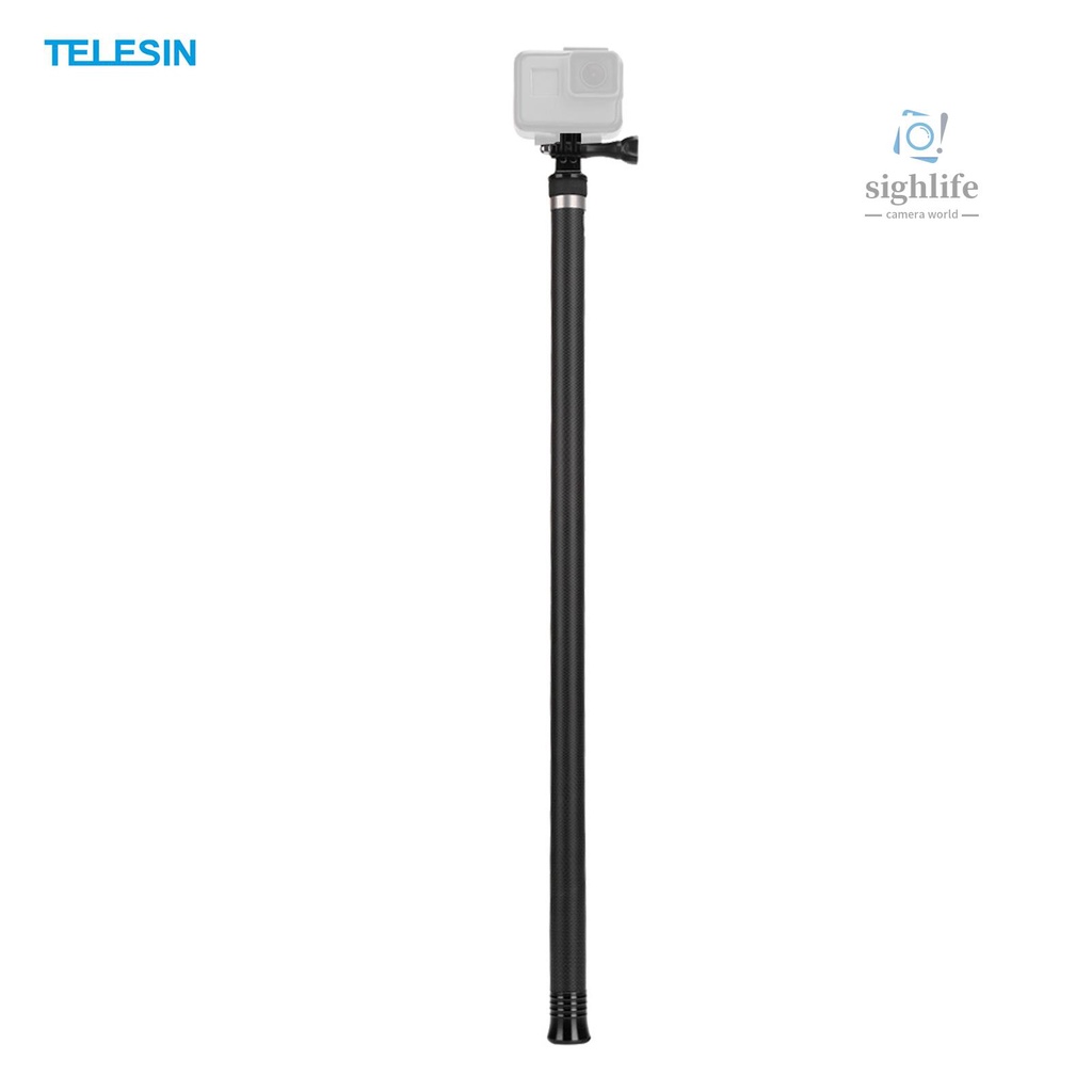 TELESIN Gậy Tự Sướng Dài 2.7m / 106 Inch Bằng Sợi Carbon Siêu Nhẹ Có Thể Kéo Dài | BigBuy360 - bigbuy360.vn