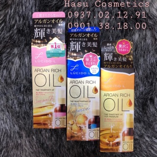 👀Tinh dầu dưỡng tóc Lucido-L Argan Rich Oil