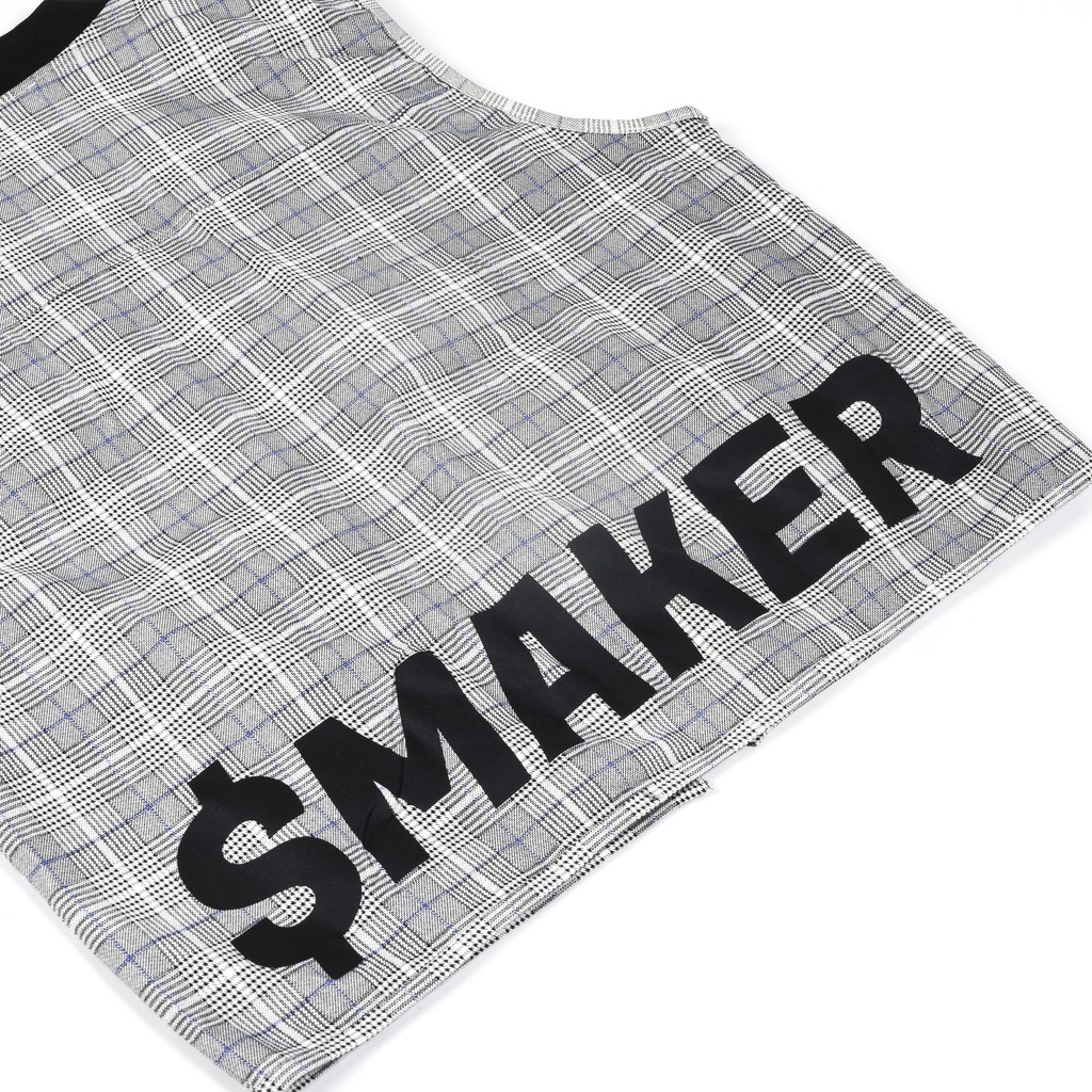 Áo Hoodie Jacket Sweater kèm Vest 2in1 Local Brand, màu xám chất cotton Unisex - "CHECKERED" UTILITY