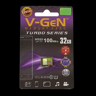 Thẻ Nhớ V-gen Micro SD 32GB Dung Lượng 32GB