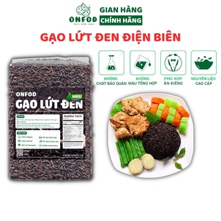 Gạo lứt đen hữu cơ ăn kiêng giảm cân healthy eatclean thực dưỡng 500g 1kg