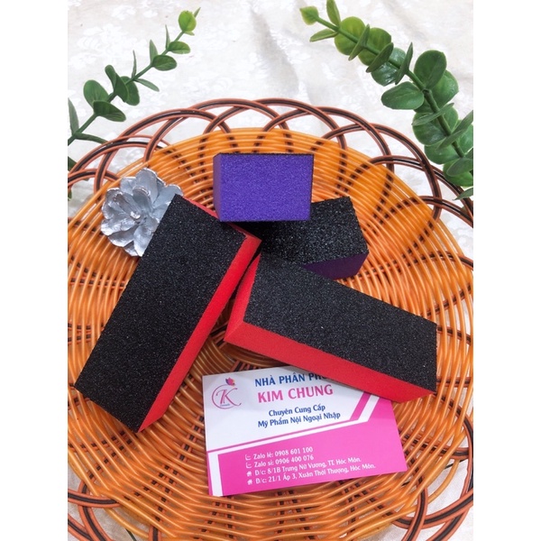 Cục chà móng tay, dũa móng, dụng cụ làm nail