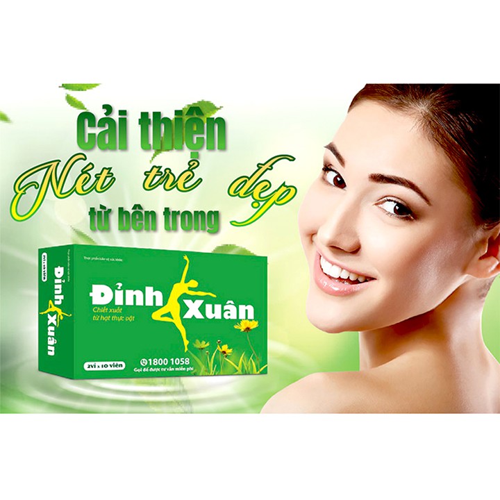 Đỉnh Xuân – Viên Uống Hỗ Trợ Thúc Đẩy Chức Năng Sinh Lý Nữ