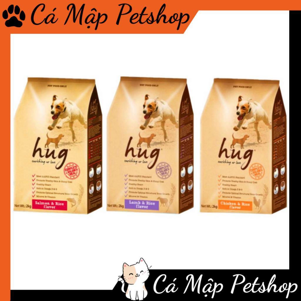 Hạt cho chó Hug, Hạt Hug cho chó mọi lứa tuổi - Túi 2kg