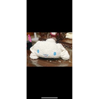 Gấu bông thỏ trắng cinamon lông xù dài 55cm