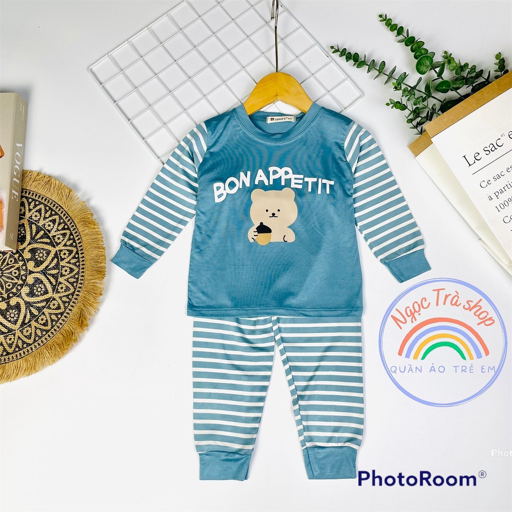 ⭐SP CAO CẤP⭐SIZE(9-30kg)Bộ CaNa's COTTON Lạnh Hàng Chuẩn Họa Tiết Dể Thương Cho Bé Gái Bé Trai Đủ