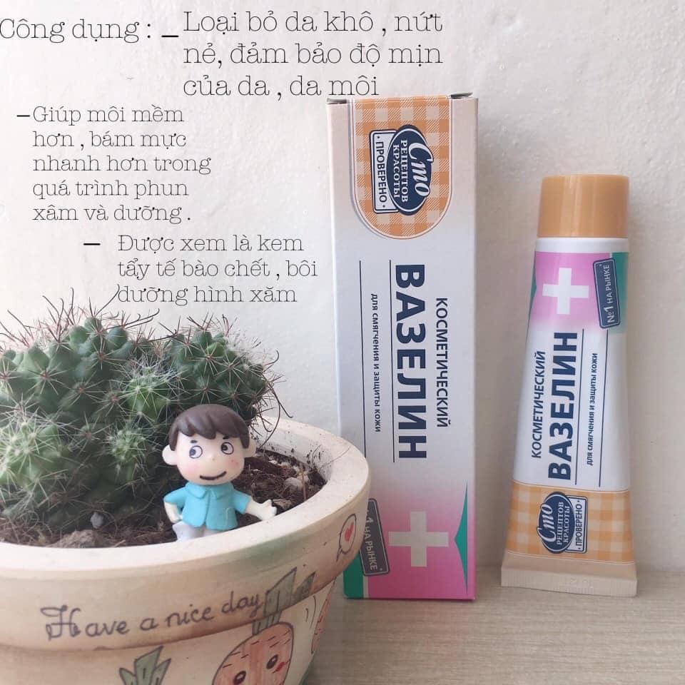 Vaseline Nga dưỡng môi mềm giảm thâm hiệu quả dùng trong phun xăm thẩm mỹ - dcpxhoanganh | BigBuy360 - bigbuy360.vn