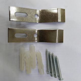 Cặp bass inox bắt bồn tiểu treo