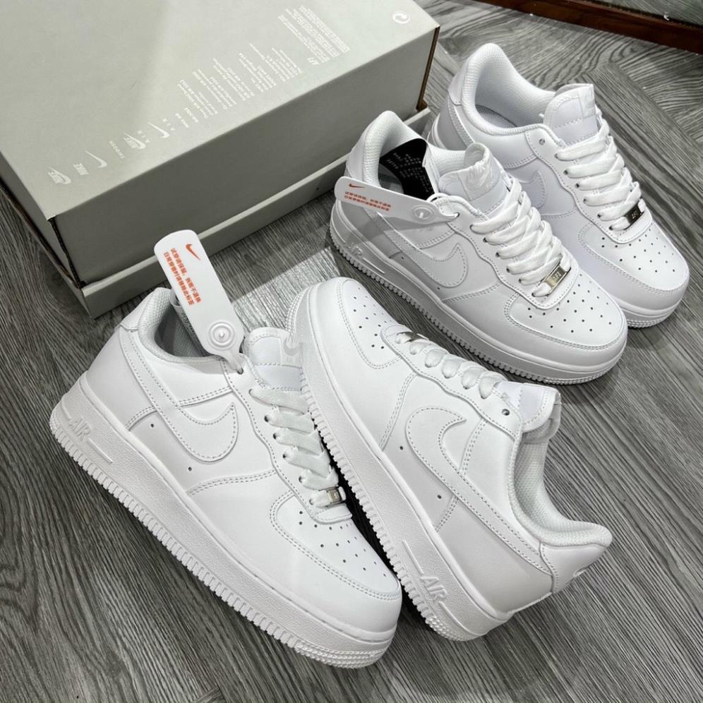 | ẢNH THẬT _NIKE  TRẮNG AF1 |  , giày thể thao AF1 trắng full bản cao cấp
