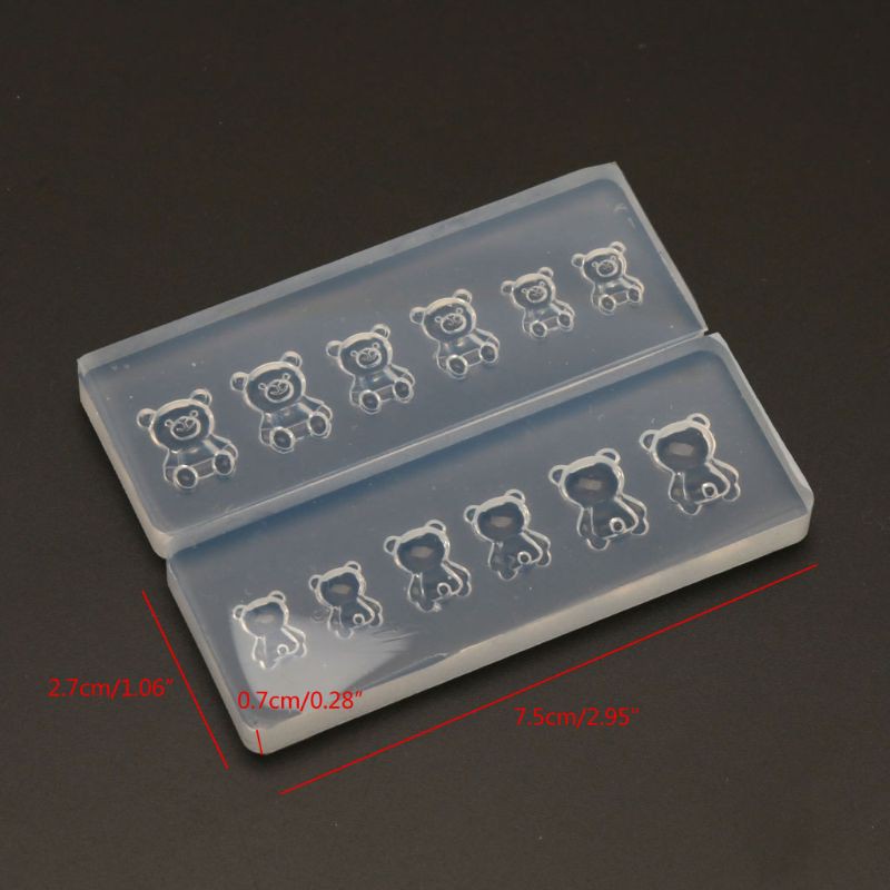 [Hàng mới về] 2 khuôn silicon nhỏ tạo hình trang trí móng tay
