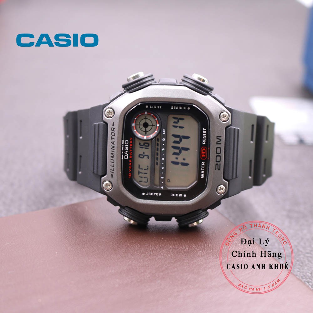 Đồng hồ nam Casio Worldtime DW-291H-1AVDF dây nhựa