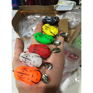 Bộ combo 6 mồi ếch hơi câu lure