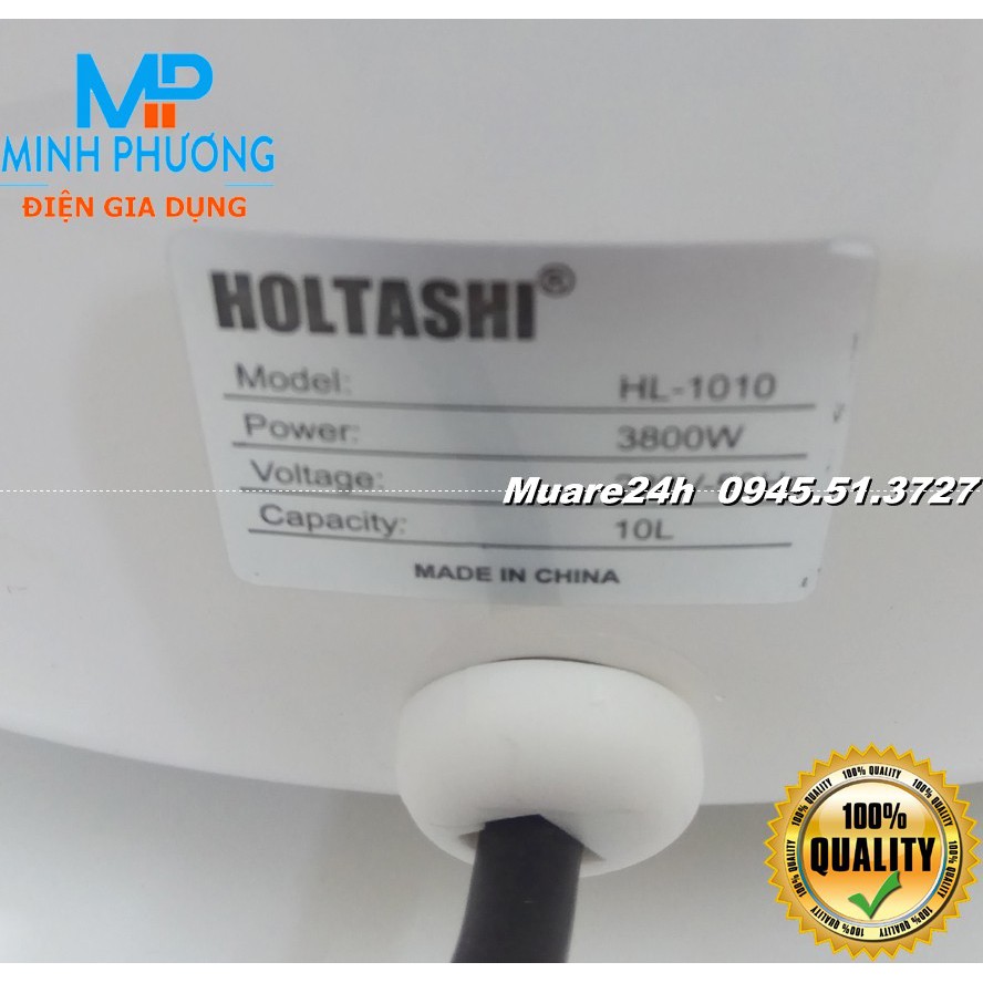 Bảo hành 12 Tháng Chính hãng Nồi cơm công nghiệp Holtashi HL1010 30 lít (10 lít cơm)
