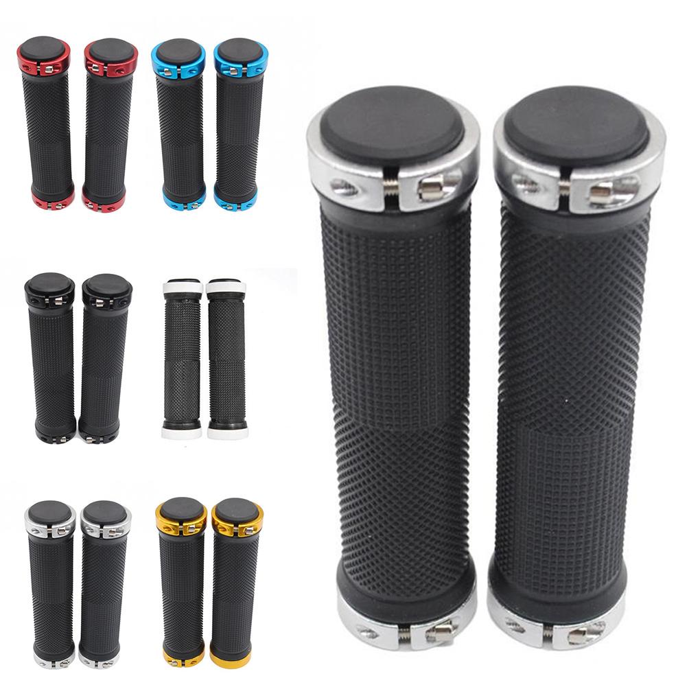 1 Cặp Bọc Tay Lái Xe Đạp Hấp Thụ Sốc Có Khóa Cài Có Thể Tháo Rời