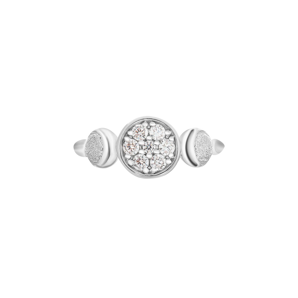 Nhẫn Bạc đính đá ECZ PNJSilver XMXMW060011
