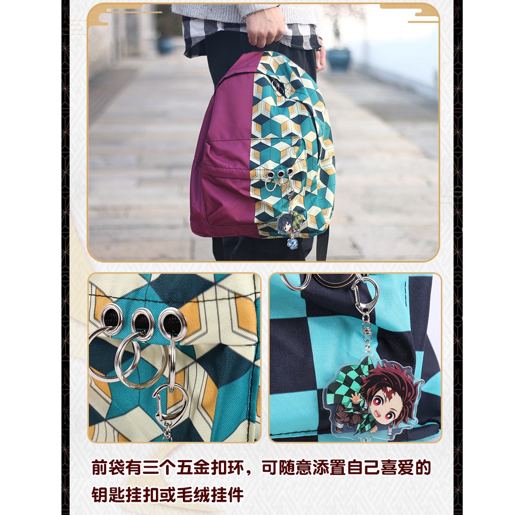 Ba Lô Du Lịch Thời Trang Năng Động Anime Kimetsu no Yaiba