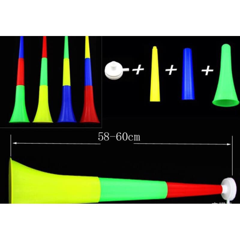 (CÓ SỈ) Kèn Vuvuzela Dùng Cổ Vũ Bóng Đá