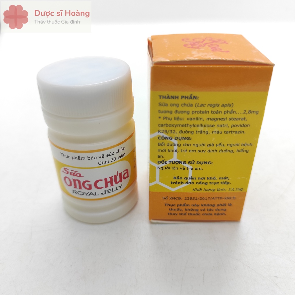 Kẹo sữa Ong Chúa - Royal Jelly - Kẹo Ngậm Tăng Sức Đề Kháng MEKOPHAR