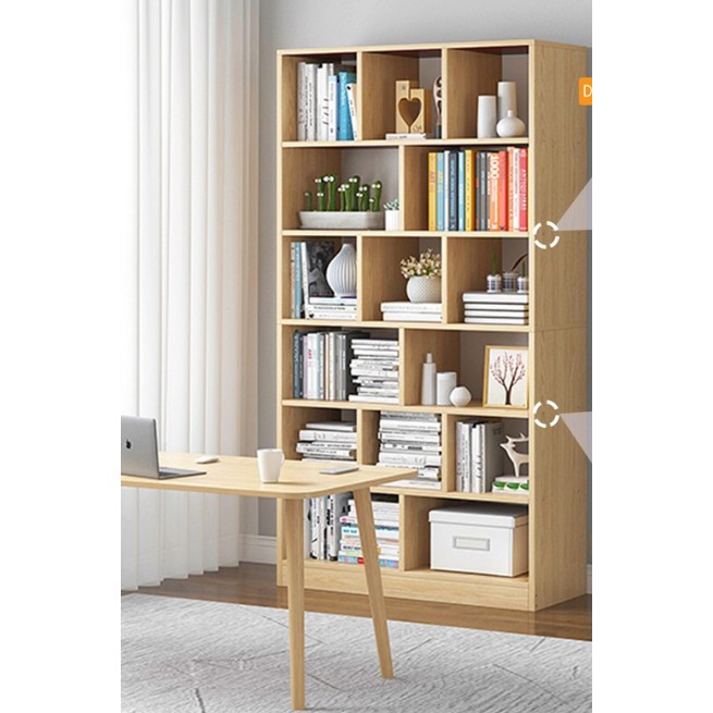 Kệ Sách Để Sàn Gỗ