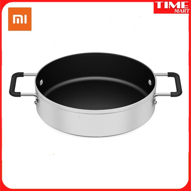 [CHÍNH HÃNG] Nồi lẩu Xiaomi Mijia dùng cho bếp điện từ cảm ứng.Cao cấp, chống dính,an toàn. Bảo hành 6TH [TIME_MART]