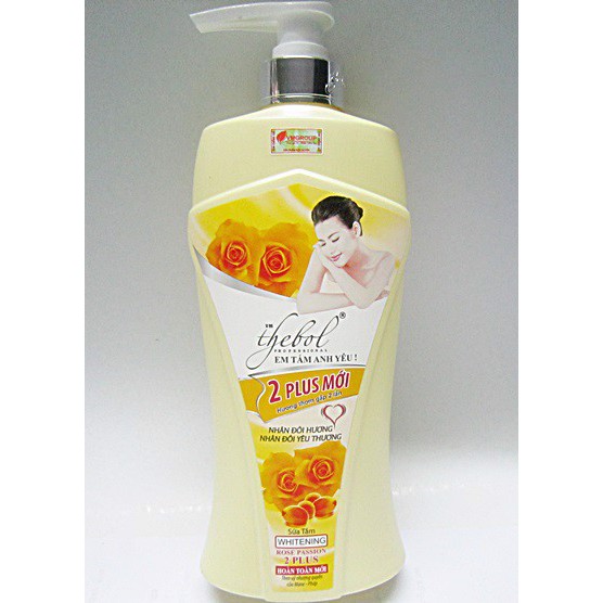 Sữa tắm Thebol trắng/ hồng/ vàng 650g | BigBuy360 - bigbuy360.vn