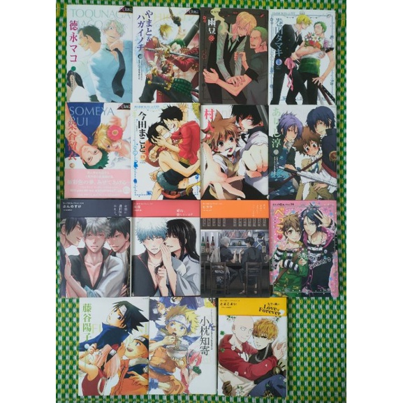 Kẹp tài liệu chính hãng Doujinshi - One piece, Hitman reborn, Gintama, Naruto, One punch man