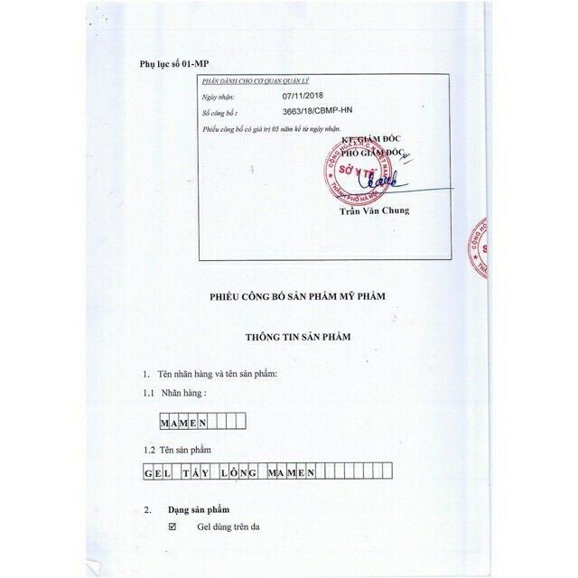 K lợi nhuận Combo Kem tẩy lông Mamen shop tặng kèm Serum triệt lông, hàng chuẩn kèm thẻ bào hành | BigBuy360 - bigbuy360.vn