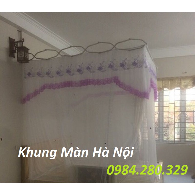 Khung Màn Inox Xếp Gọn ( Màn + Khung )